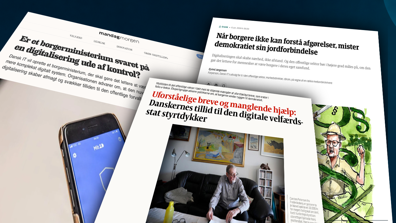 Dansk IT's kritik af høj samfundskompleksitet har ramt mange tusinde modtagere 
